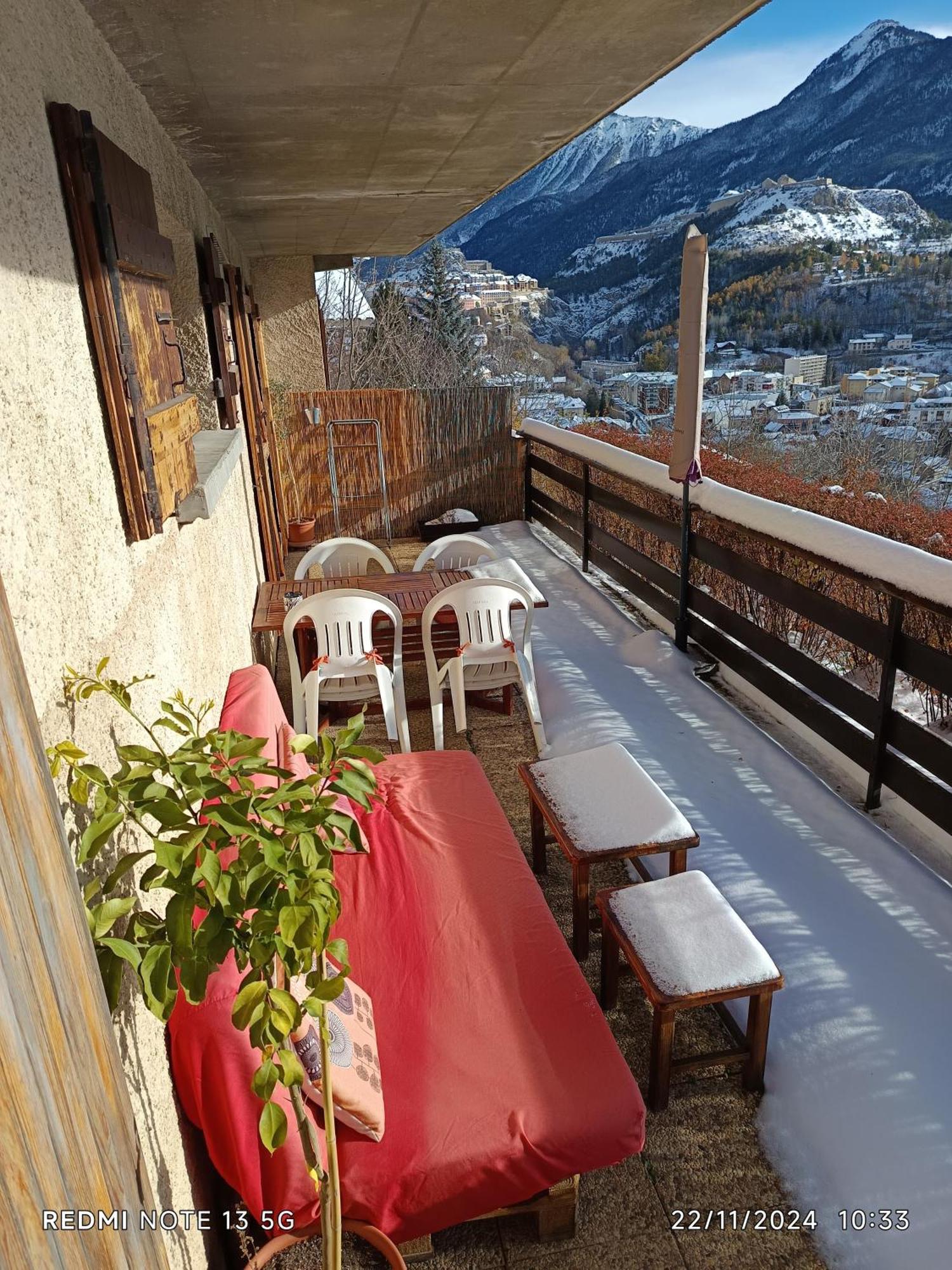Studio Sympa Avec Terrasse , Maxi 4 Pers.Briancon Экстерьер фото